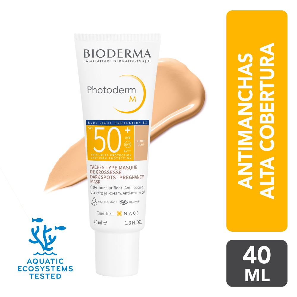 Protector Solar Bioderma Photoderm M Claire Spf50+ 40ml